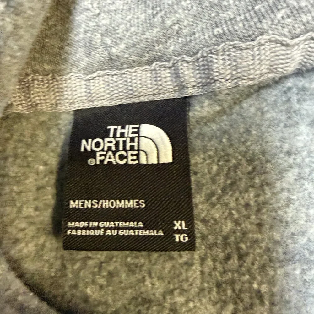 The North Face Men’s‎ Bear Graphic Hoodie XL Heather Gray EUC